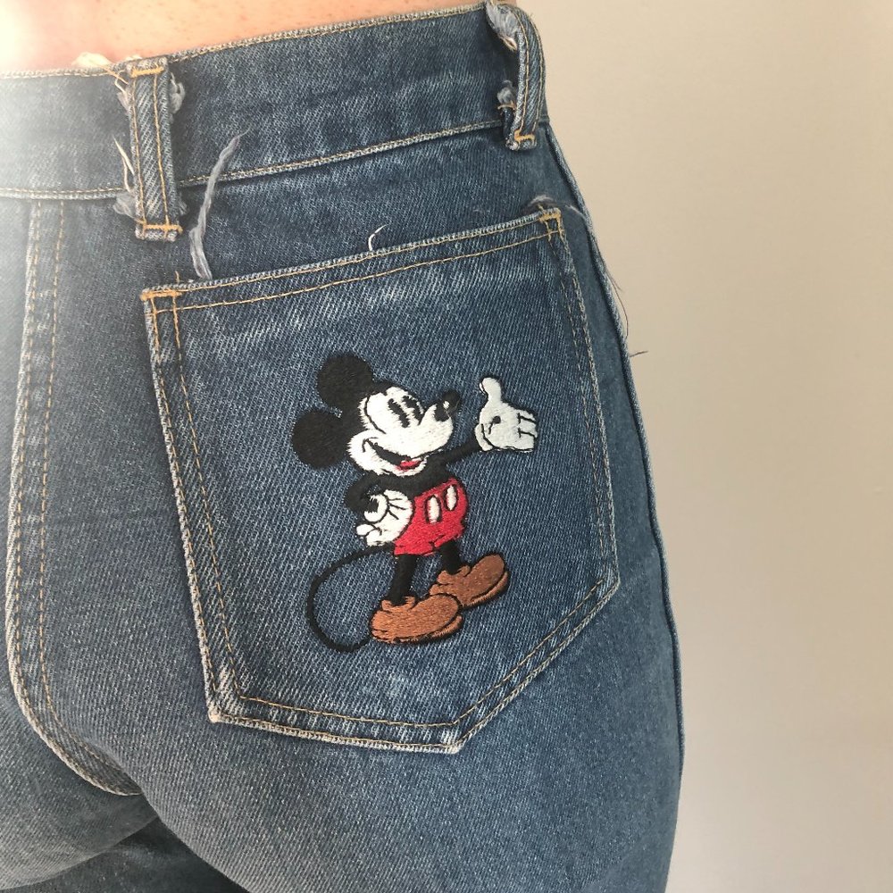 Vintage Mickey Mouse Jeans
